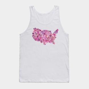 Map of America Tank Top